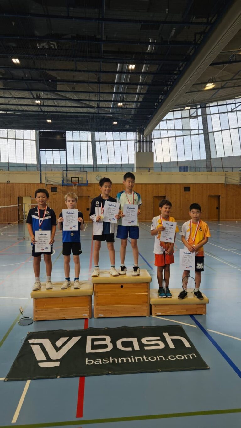 Siegerehrung Doppel Burschen U11