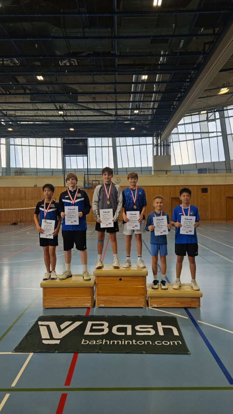 Siegerehrung Doppel Burschen U13