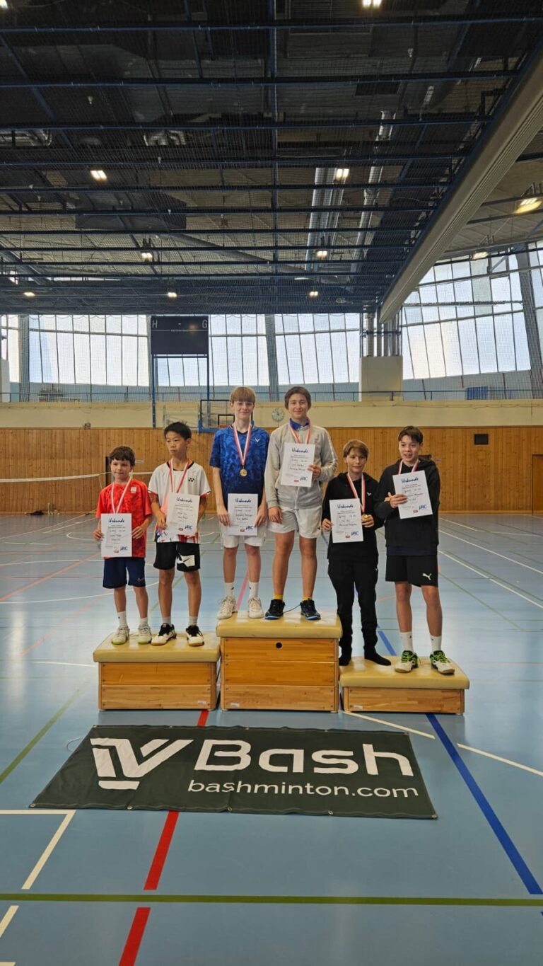 Siegerehrung Doppel Burschen U15