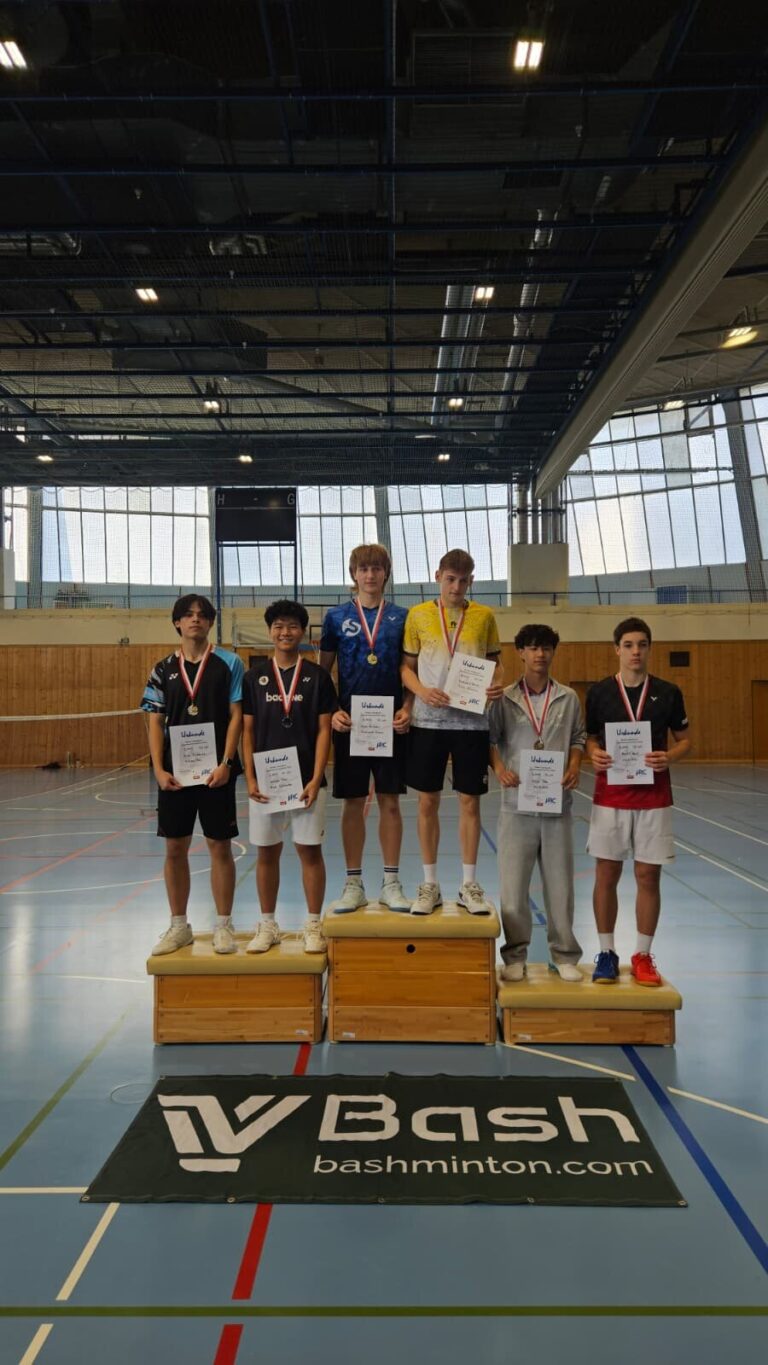 Siegerehrung Doppel Burschen U19