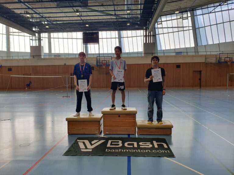 Siegerehrung Einzel Burschen U15