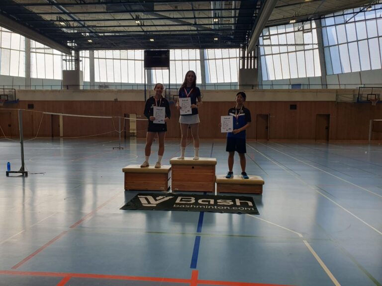 Siegerehrung Einzel Mädchen U15
